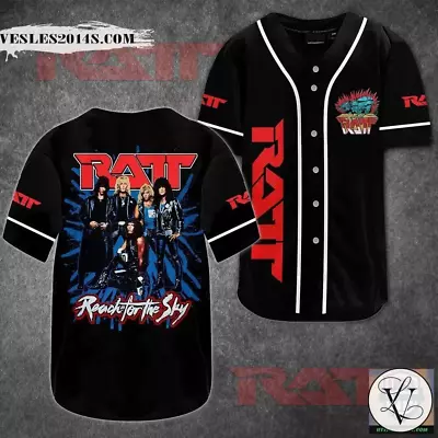 Buy Ratt Reach For The Sky Tour Baseball Jersey Shirt • 31.73£