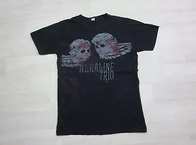 Buy Vintage Y2K Alkaline Trio T Shirt (S) Death Cherub Punk Rock Band Emo Goth Core • 33.59£