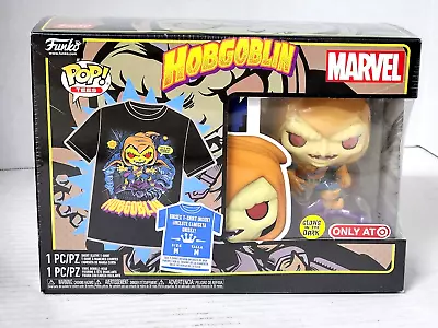 Buy Funko POP!: Marvel Hobgoblin GITD Figure W/ Medium Size T-Shirt Target Exclusive • 18.63£