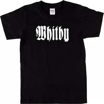 Buy Whitby T-Shirt - Yorkshire Souvenir, Gothic, Dracula, Various Colours • 17.99£