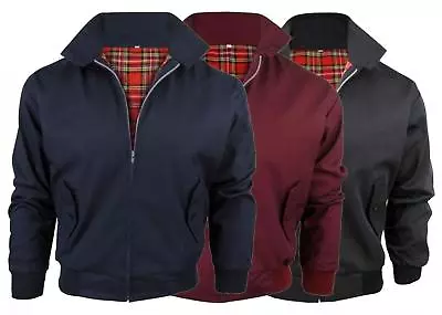 Buy Kids Classic Harrington Retro Jacket - Tartan Lined | Made In Britain • 13.95£