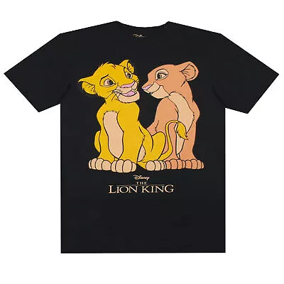 Buy The Lion King Womens/Ladies Simba And Nala Boyfriend T-Shirt NS5924 • 14.17£