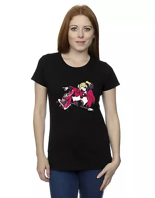 Buy DC Comics Women's Harley Quinn Rollerskates T-Shirt • 13.99£