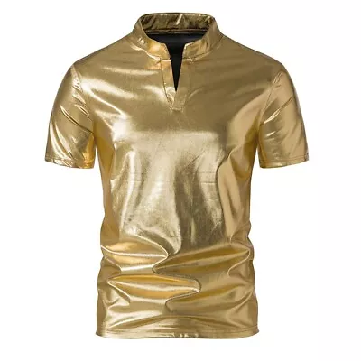 Buy Mens T-Shirt Mens T-shirt Bright Face Casual Club Fashion Leisure Time • 10.68£