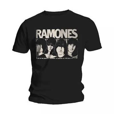 Buy The Ramones Live At The Odeon Punk Rock Official Tee T-Shirt Mens • 14.99£