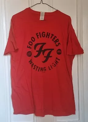 Buy Foo Fighters Red T Shirt Used Size Large • 9.80£