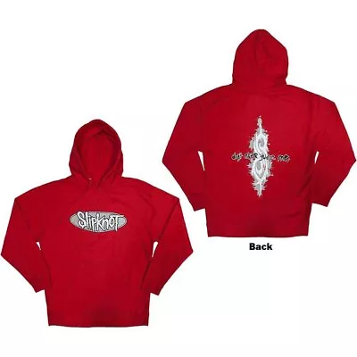 Buy Slipknot 'Don't Ever Judge Me' Red Pullover Hoodie - NEW OFFICIAL • 29.99£