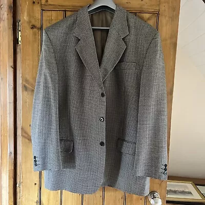 Buy Principles Mens Smart Wool Mix Jacket Size 44R Black/grey Exc Cond • 9.50£