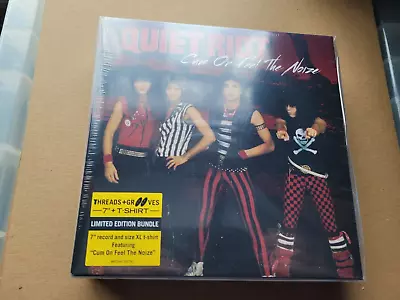 Buy Quiet Riot Cum On Feel The Noize 7  Vinyl +t Shirt • 30.99£