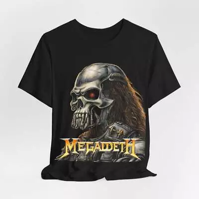 Buy Custom Megadeth Heavy Metal Unisex Jersey Tee-shirt • 19.32£