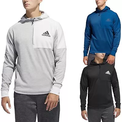 Buy Adidas DU2555 Mens Hoodies Long Sleeve Team Issue Gym Workout Hooded Sweatshirts • 39.99£
