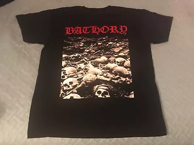 Buy Bathory Shirt XL (Sarcófago, Celtic Frost, Darkthrone, Emperor, Dissection) • 46.68£