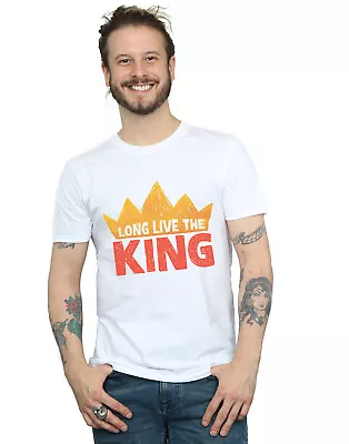 Buy Disney Men's The Lion King Movie Long Live The King T-Shirt • 13.99£