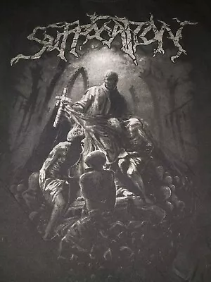 Buy Suffocation (Metal Band) 2010 Long Sleeve Tour T Shirt Size XL • 19.44£