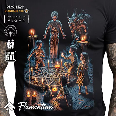 Buy Kids Of The Coven Mens T-Shirt Horror Witchcraft Kids Occult Witch Demon E354 • 13.99£