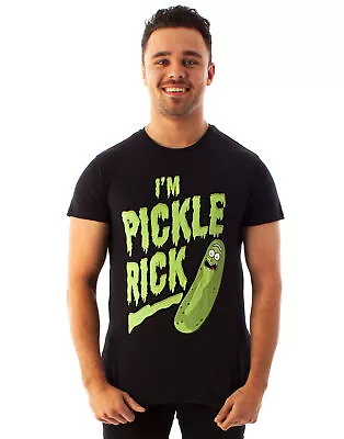 Buy Rick And Morty I'M Pickle Rick Slogan Graphic Short Sleeved T-Shirt (Mens) • 14.95£
