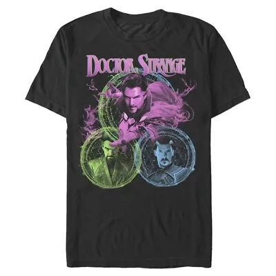 Buy Men's Marvel Doctor Strange STRANGE TIMES THREE T-Shirt • 20.97£