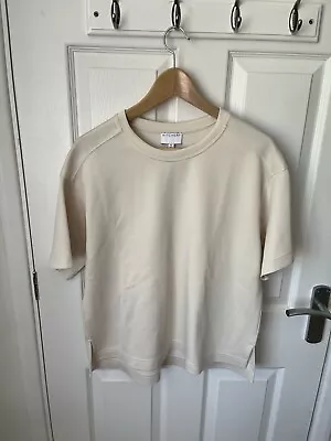 Buy Witchery Beige Tshirt Top Size XS Smart • 24.99£