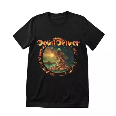 Buy Devildriver Dealing With Demons Circle Black Official Tee T-Shirt Mens • 15.33£