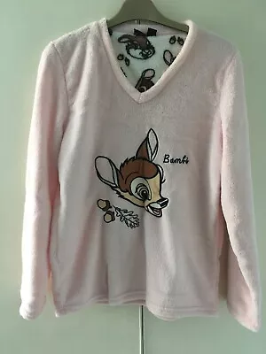 Buy Disney Bambi Fleece Pyjama Top Size S • 3.50£