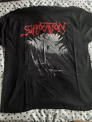 Buy Suffocation/Decapitated/Party Cannon/Brujeria/Halo Effect T Shirt XL • 40£