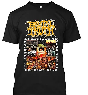 Buy New Popular Brutal Truth American Grindcore Heavy Metal Music Band T-Shirt S-5XL • 5.59£