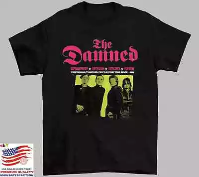 Buy The Damned 2024 UK Tour And Return Of Rat Scabies T Shirt Full Size S-5XL SO186 • 6.53£