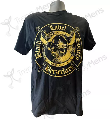 Buy Black Label Society Berzerkers Black T-Shirt Both Side Print New • 21.99£