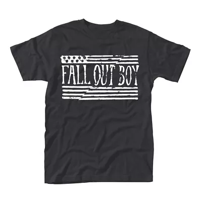 Buy Fall Out Boy US Flag T-Shirt SIZE - Ladies S • 11£