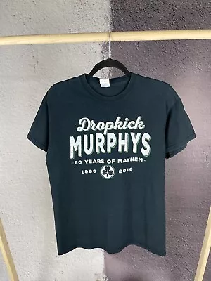 Buy Dropkick Murphys 1996 2016 20 Years Of Mayhem Tee Shirt • 21.60£