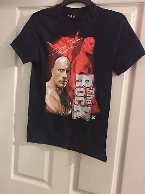 Buy The Rock WWE T Shirt Official Men's XS 2021 Dwayne Johnson • 20£
