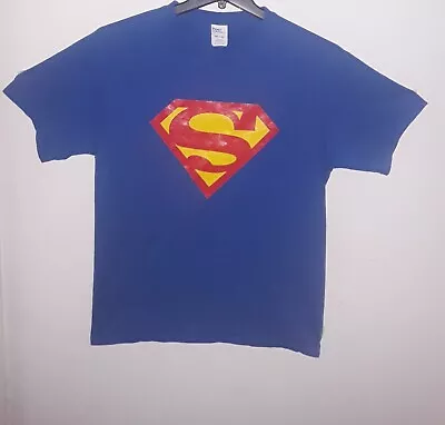 Buy Vintage Original Superman DC Comics (M)   Symbol T-Shirt  • 14£