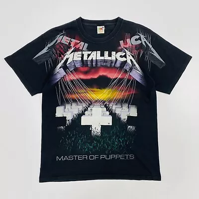 Buy 2010 Metallica Master Of Puppets Graphic T-Shirt - Large • 25£