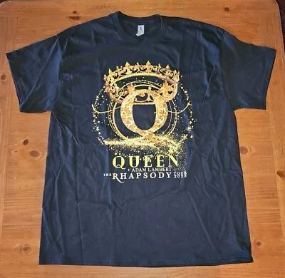 Buy Queen Adam Lambert The Rhapsody Tour 2023 T-Shirt - 2 Sided GILDAN - XL - NEW • 20.53£