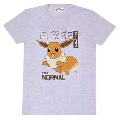 Buy Pokemon Eevee Official Tee T-Shirt Mens • 15.10£