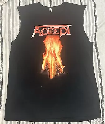 Buy Accept Shirt L Heavy Metal UDO Saxon Iron Maiden Judas Priest  • 12.12£