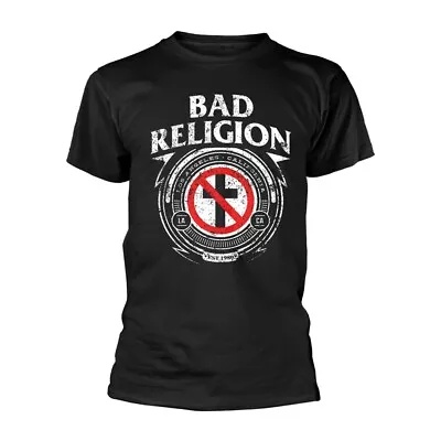 Buy BAD RELIGION BADGE T-Shirt Small BLACK • 20.98£