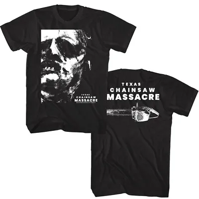 Buy Texas Chainsaw Massacre Movie Poster Men's T Shirt Leatherface Horror Movie Gore • 32.21£