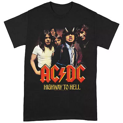 Buy Acdc Highway To Hell Group   Official Tee T-Shirt Mens • 14.99£