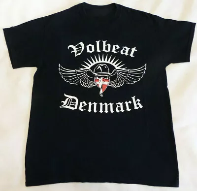 Buy Volbeat Band Men T-shirt Black Short Sleeve All Sizes S-5XL JJ4076 • 20.39£