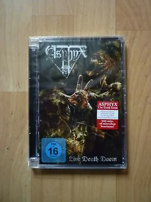 Buy Asphyx - Live Death Doom DVD NEW Pestilence Sinister Thanatos Deicide Death • 28.11£