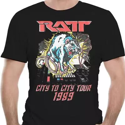 Buy LIMITTED COLLECTION Ratt 80S Band T Shirt Music Band T-Shirt Cotton Tee • 15.83£