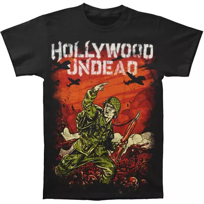Buy Men's Hollywood Undead For The Glory T-shirt Small Black • 21.52£