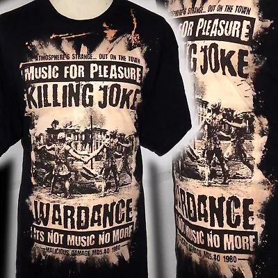 Buy Killing Joke  Wardance 100% Unique  Punk  T Shirt Xxl Bad Clown Clothing • 16.99£