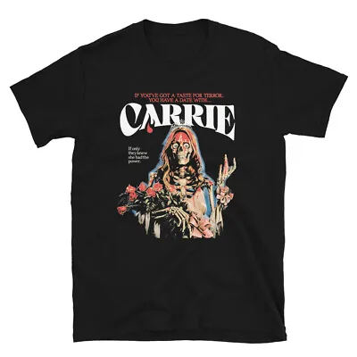 Buy CARRIE - Unisex T-Shirt 1976 Horror Movies Supernatural Halloween C@@L!!  • 18.67£