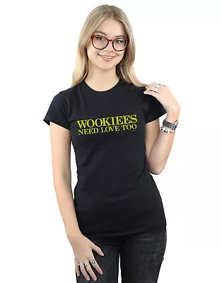 Buy Star Wars Women's Wookiees Need Love Too T-Shirt • 13.99£