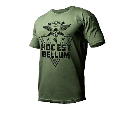 Buy Combat T-shirt Military This Is War Hoc Est Bellum Infantry Crossed Death Dealer • 18.63£