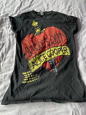Buy Alice Cooper Band T Shirt Gildan Schools Out • 4.99£
