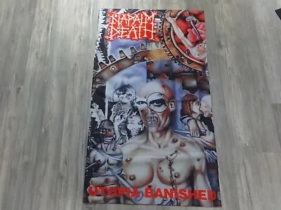 Buy Napalm Death Flag Flagge Poster Nasum Brutal Truth Phobia Birdflesh  66 • 25.34£