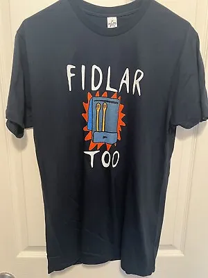 Buy Fidlar Too 2016-17 T Shirt Matchbook Design Blue Sz M • 26.13£